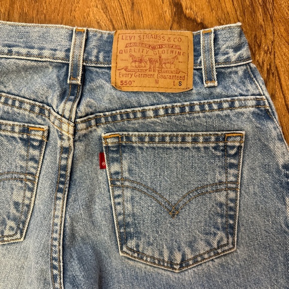 Vintage 550 Levi’s Jeans. Paper tag. 6 Miss S. 26 - Picture 5 of 11